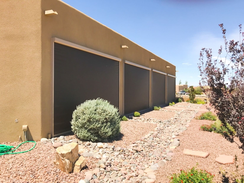 Retractable Solar Screens in El Paso Southwestern Home Products